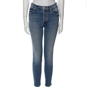 High rise skinny leg Mother Jeans